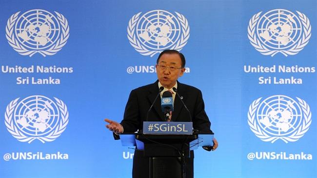 UN Secretary General Ban Ki-moon (Photos by AFP)