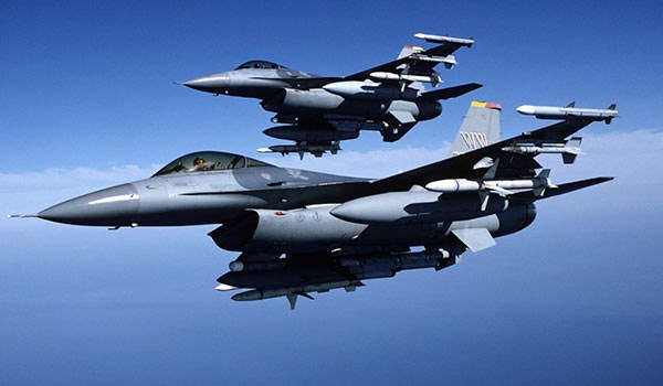 US warplane fighter jet