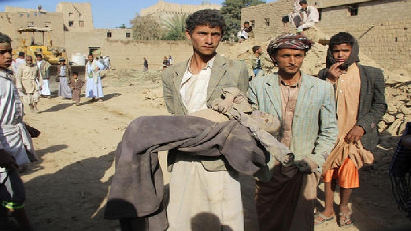سعودی عرب کے بمباری