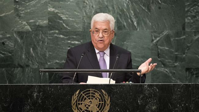 President of the Palestinian Authority Mahmoud Abbas addresses the United Nations General Assembly at the UN headquarters, September 22, 2016, New York City. (Photo by AFP)