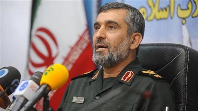 Commander of the Aerospace Division of the Islamic Revolution Guards Corps Brigadier General Amirali Hajizadeh