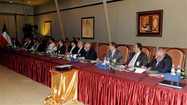 A handout picture released by Kuwait