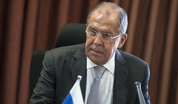 Russian Foreign Minister Sergey Lavrov