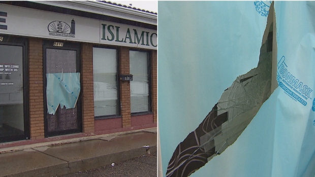 The Islamic Centre of South Calgary in Queensland was vandalized late Friday but a community leader doesn
