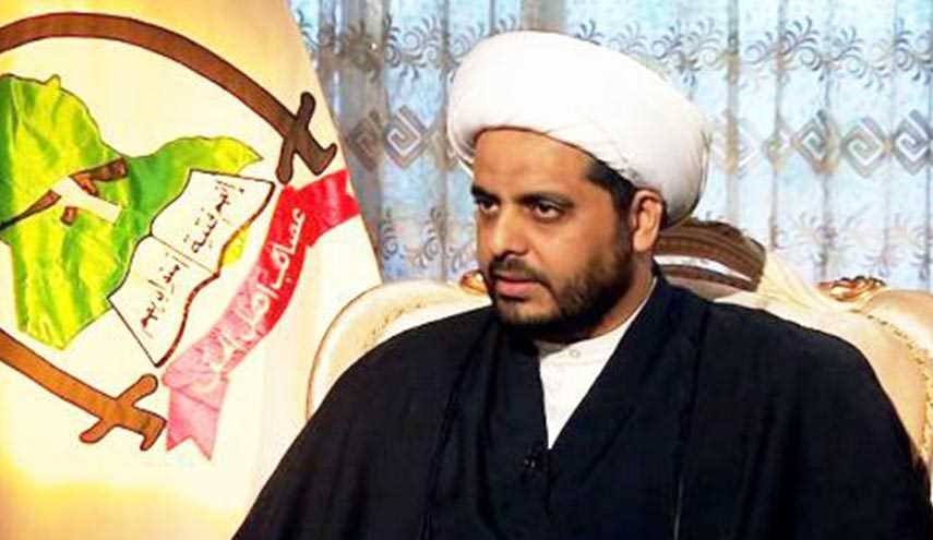 الأمين العام لحركة "عصائب أهل الحق" قيس الخزعلي