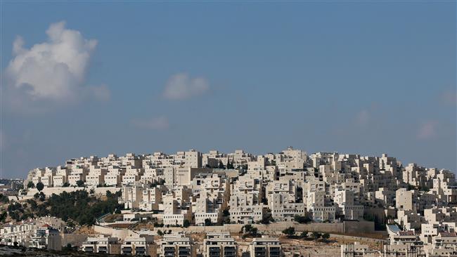 A partial view taken on May 23, 2016 shows the Israeli settlement of Har Homa in East Jerusalem al-Quds. (Photo by AFP)