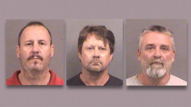 Three suspects who want to blow up a mosque