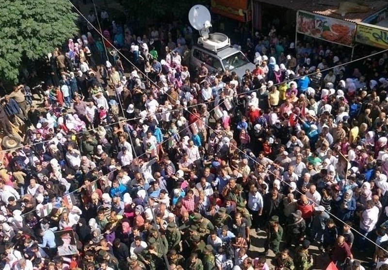 Syrians Rejoice at Qudsaya Liberation