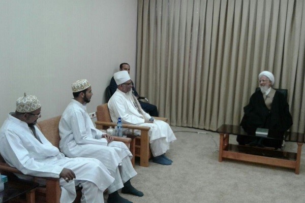 Bohra Scholars with Ayatollah Javadi-Amoli