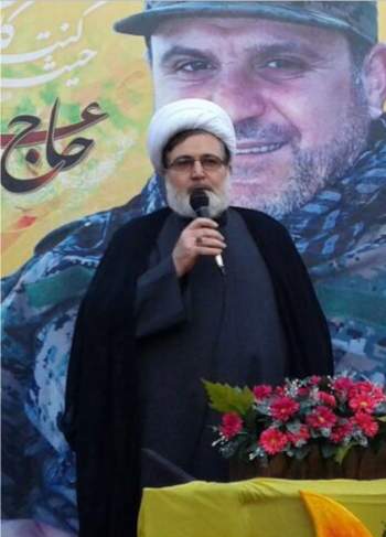 حجت الاسلام حسن بغدادی از اعضای ارشد حزب الله لبنان