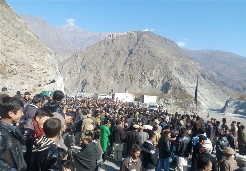 گلگت بلتستان کی جانب سے تعلیمی اداروں میں  احتجاج
