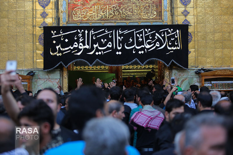 اربعین کے موقع پر  نجف اشرف کا منظر / عراق 