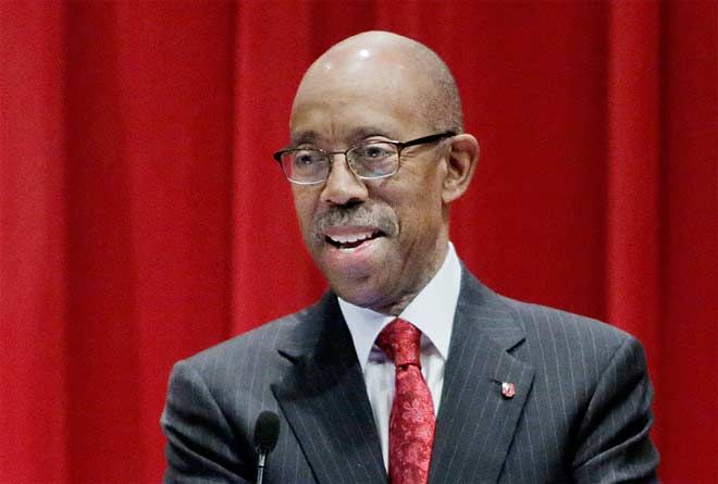 Ohio State University President Michael V. Drake