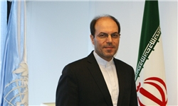 غلامحسین دهقانی سفیر و معاون نمایندگی دائم جمهوری اسلامی ایران در  ملل متحد 