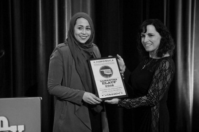 Woody Guthrie Center honors Tulsa woman who won headscarf case against retailer