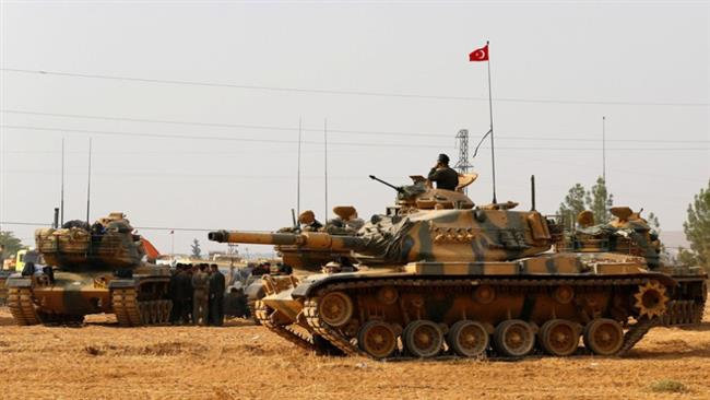 Turkish army tanks