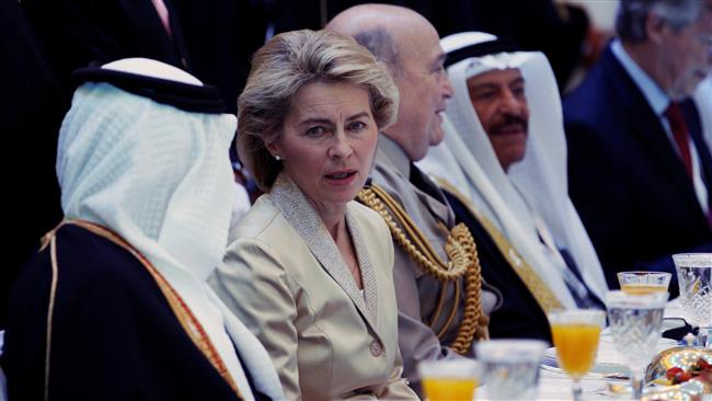 German Defense Minister Ursula von der Leyen