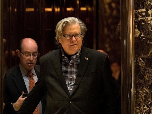Stephen Bannon, Mr Trump