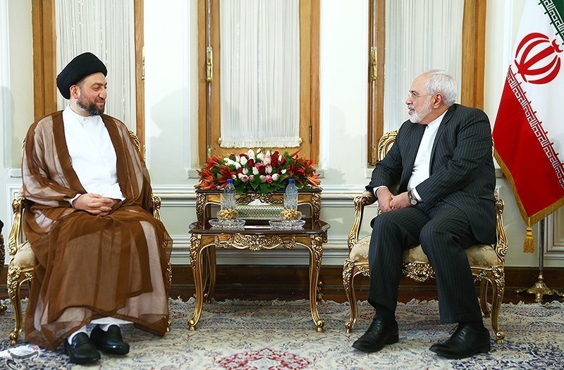 محمد جواد ظریف و سید عمار حکیم