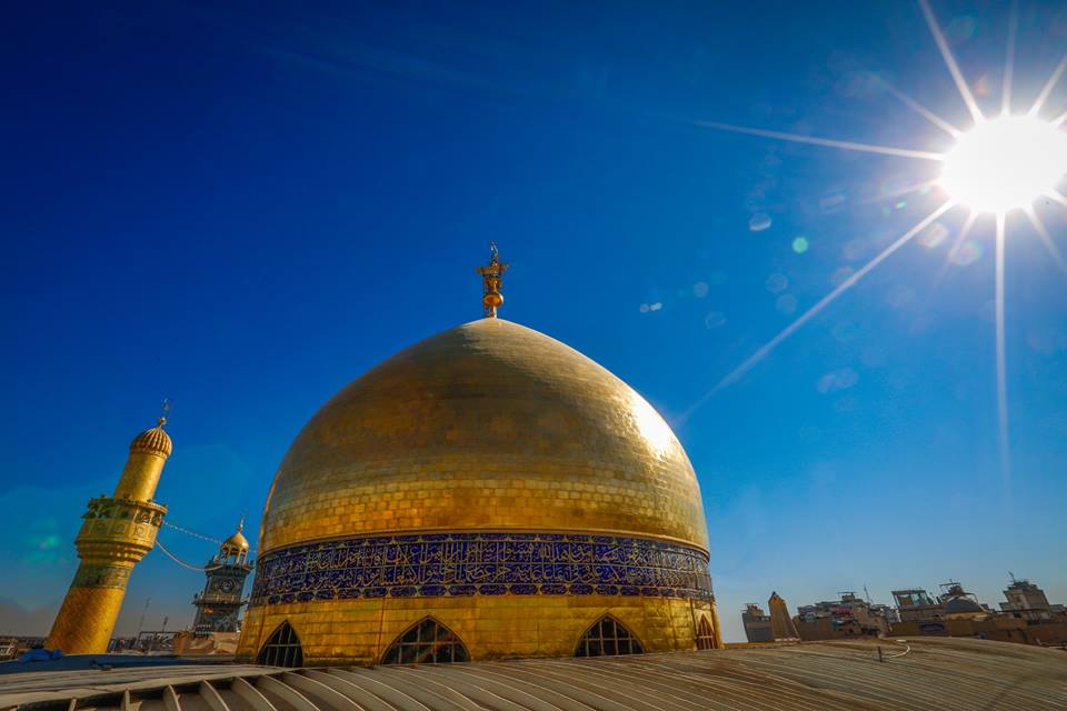 گنبد حرم امیر المومنین (ع)