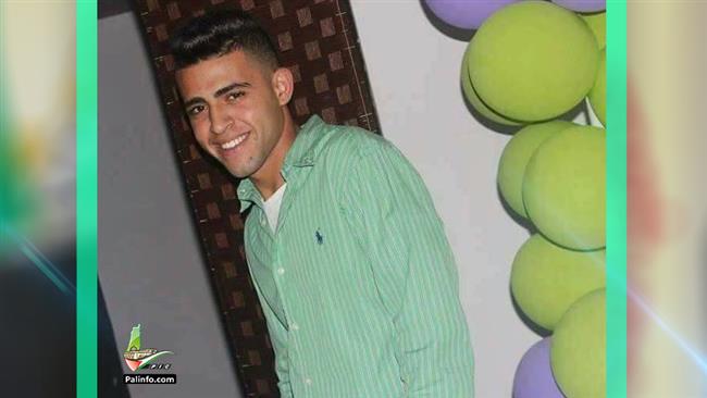 This file photo shows slain 18-year-old Palestinian teenager Ahmad al-Kharoubi.