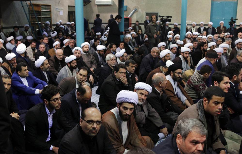 حضرت آيت اللہ العظمى موسوى اردبيلى کی مجلس چلہم/ جماران