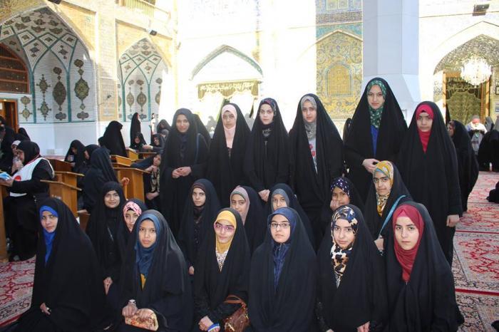 طالبات حرم علوی (ع) کی مہمان