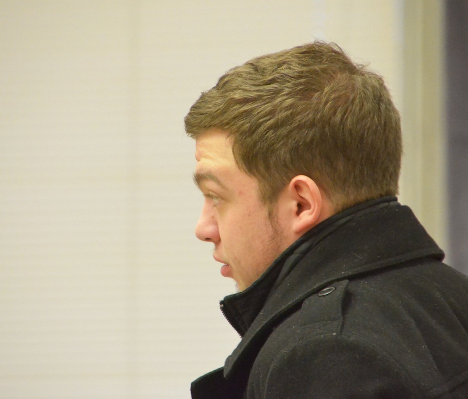 Jonathon Hussey, 20, of Bayonne, was sentenced in Jersey City today, Jan. 3, 2017, to 12 months probation for spray-painting anti-Muslim graffiti on a building used by the local Muslim community.