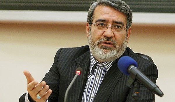 Iranian Interior Minister Abdolreza Rahmani Fazli