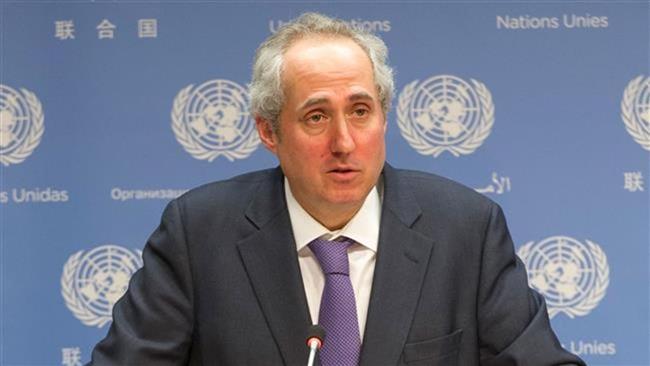 UN Secretary General Antonio Guterres’ spokesman Stephane Dujarric