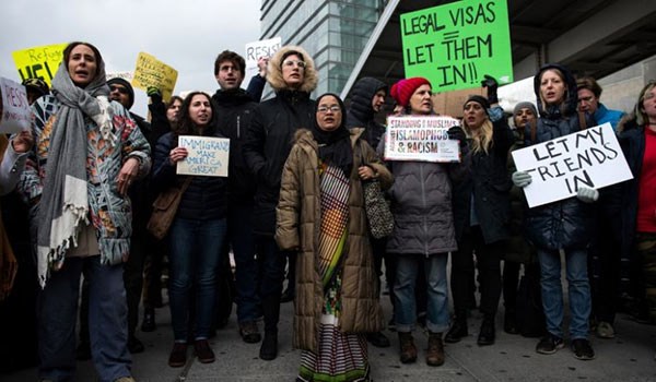 US protest
