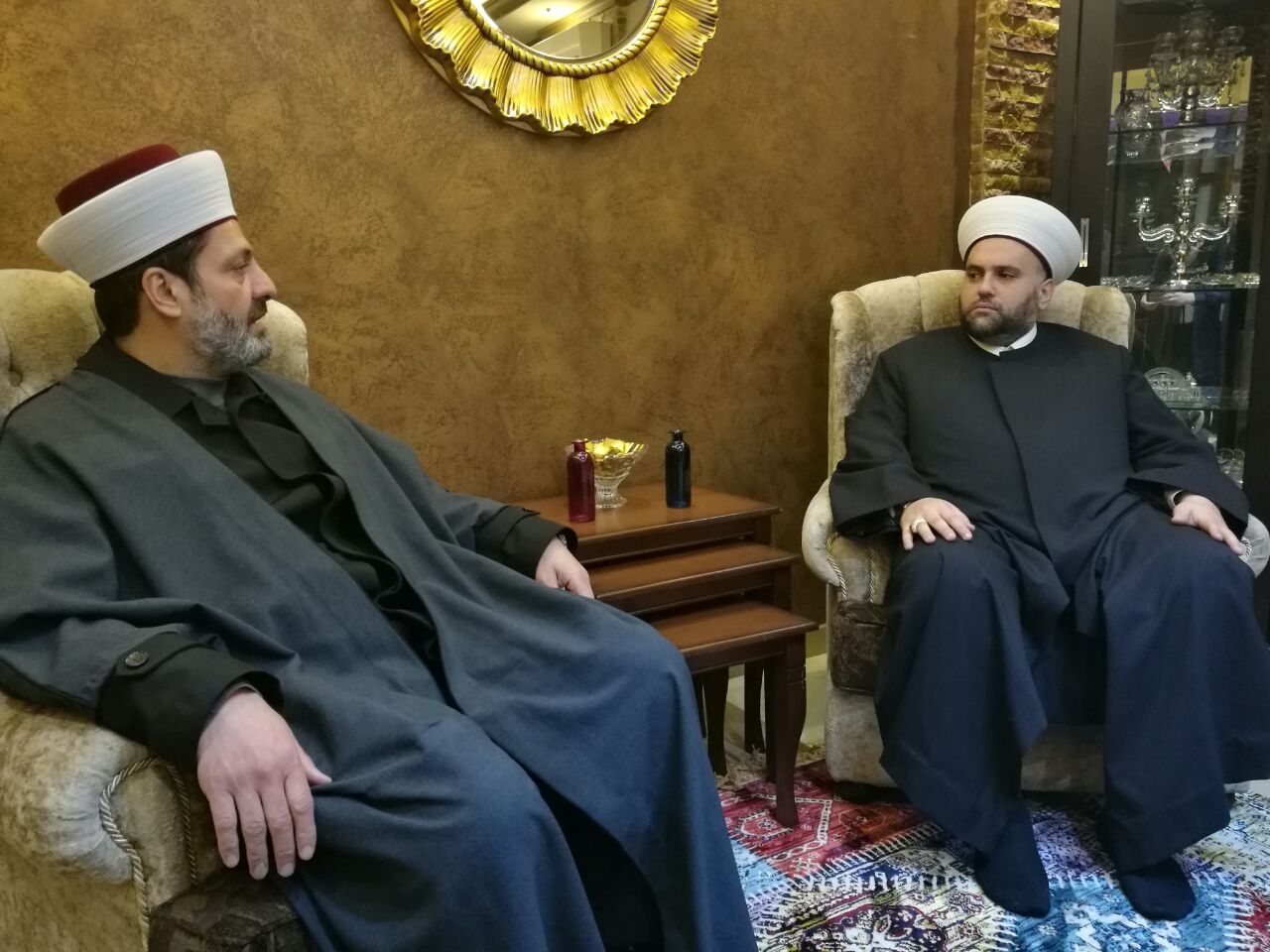 الشيخ بلال سعيد شعبان و الشيخ عبد الله جبري
