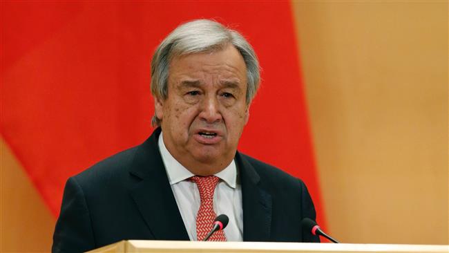 UN Secretary General Antonio Guterres