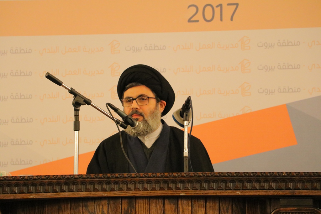 حجت الاسلام سید هاشم صفی الدین رییس شورای اجرایی حزب الله