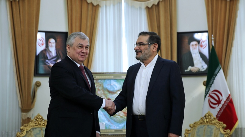علی شمخانی اور الکسانڈر لاورنتیف