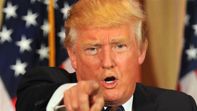 US President Donald Trump