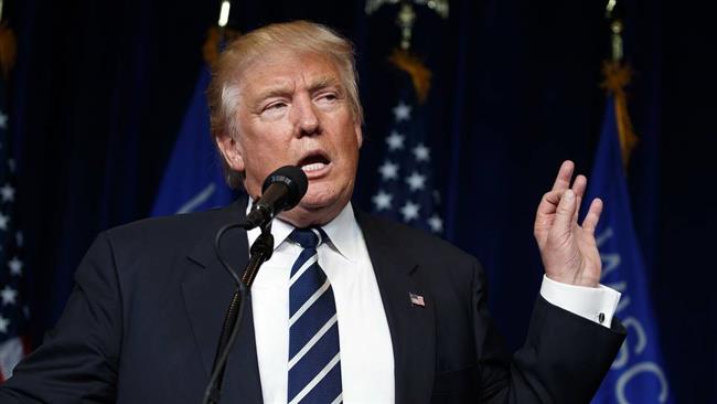 US President Donald Trump