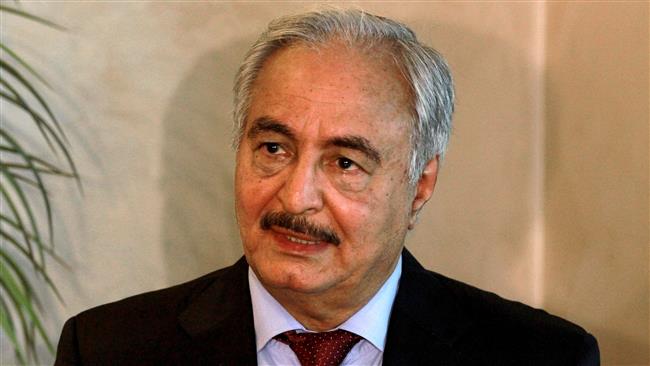 Libyan General Khalifa Haftar (file photo by AFP)