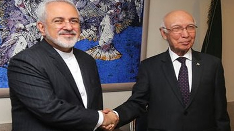 جواد ظریف اور سرتاج عزیز