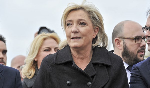 French presidential candidate Marine Le Pen