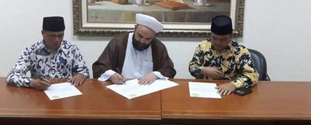 شیخ صهیب حبلی و شیخ عقیل سراج 