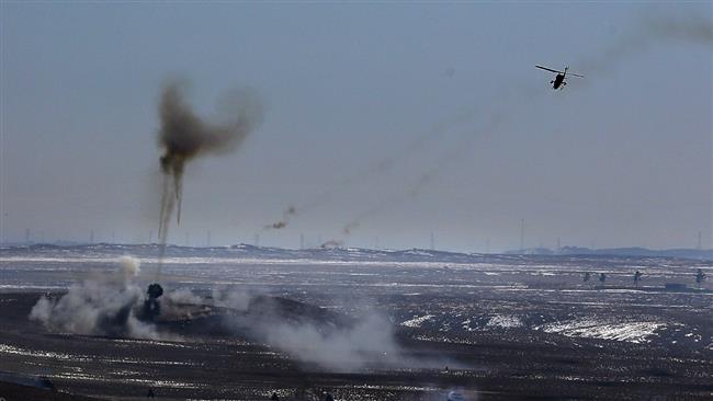 Ground Forces of the Islamic Revolution Guards Corps holds Payambar-e-A’azam (Great Prophet) 11 drills in Iran, February 21-23 (Photo by IRNA).