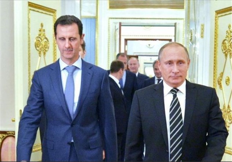 بشار اسد و ولادیمیر پوتین