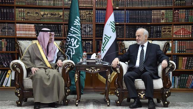 A handout photo released by the Iraqi Foreign Ministry