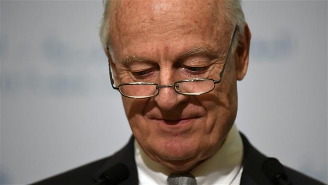 UN Syria envoy Staffan de Mistura
