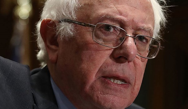 US Democratic Senator and former presidential candidate Bernie Sanders