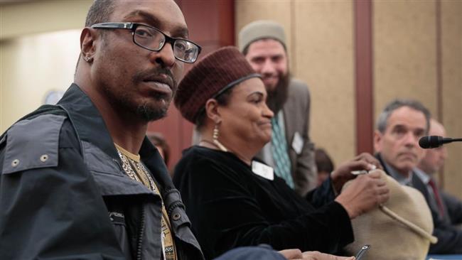 Muhammad Ali Jr. (left), son of the late boxing legend Muhammad Ali, and his mother, Khalilah Camacho-Ali, who was Ali