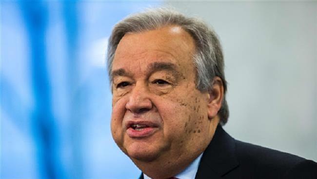 UN Secretary General Antonio Guterres