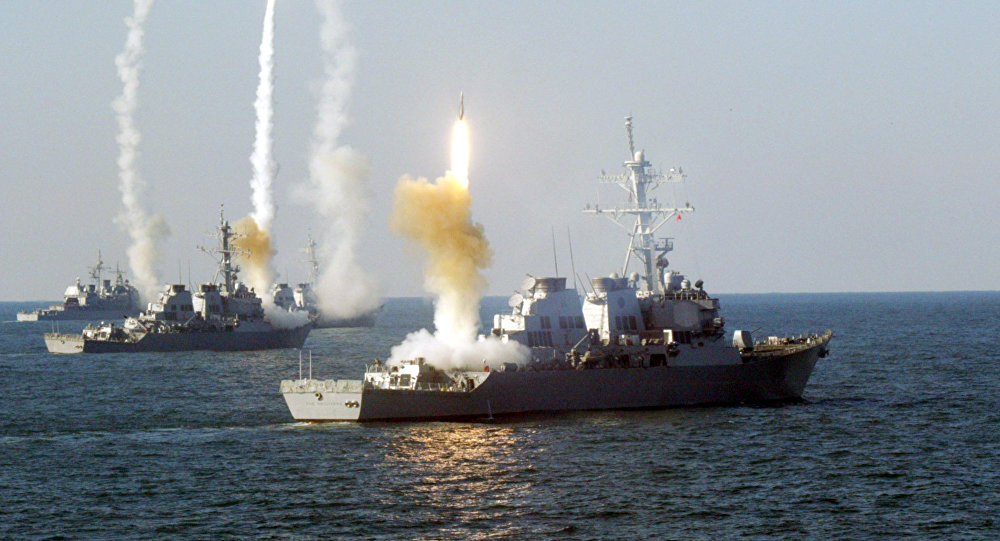 Cruise Missile Firing
