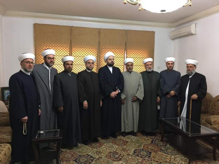 شیخ احمد قبلان و شیخ ماهر عبدالرزاق از علمای لبنان